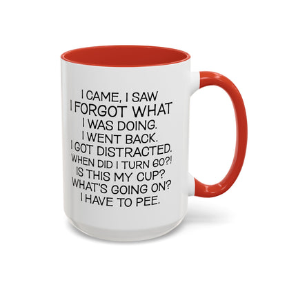 I Came I Saw coloring Coffee Mug (11, 15oz)