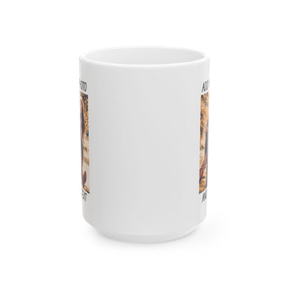 Fall Couple Mug – Cozy Autumn Love Gift for Him or Her Mug, (11oz, 15oz)