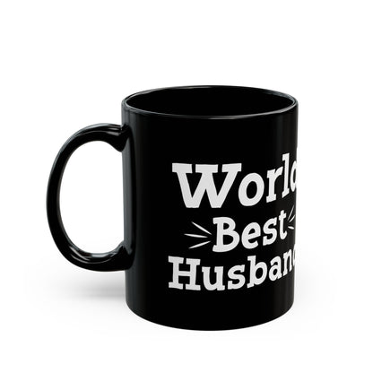 World Best Husband Black Mug (11oz, 15oz)