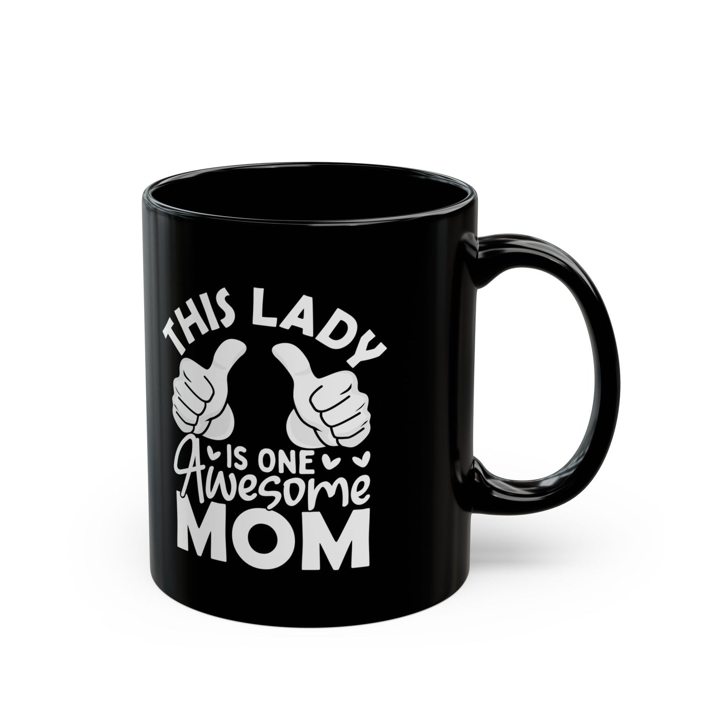 This lady  Black Mug (11oz, 15oz)