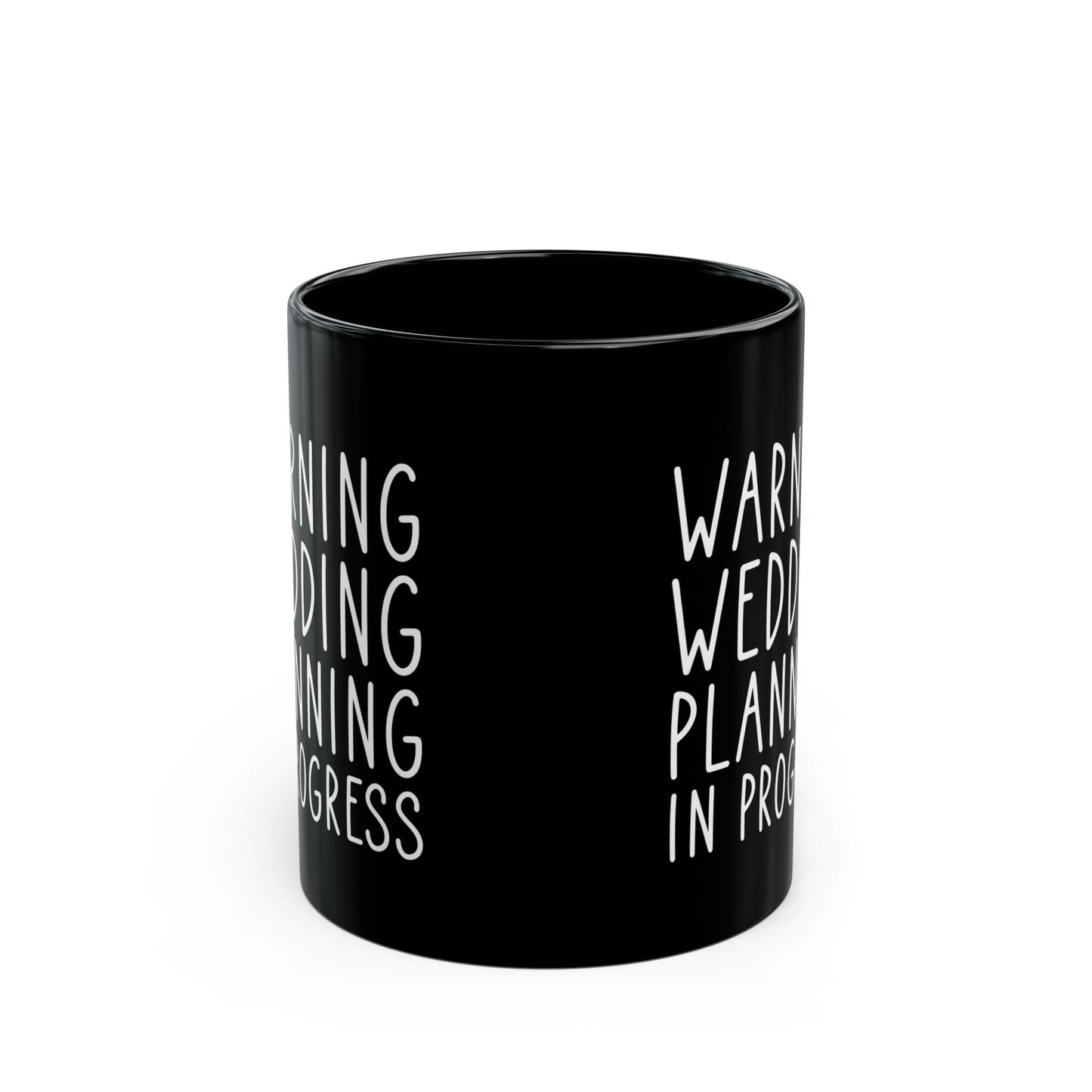 Funny Wedding Planning Mug – Bride to Be Gift – White Engagement Coffee Cup for Future Mrs, Bridal Shower Gift Idea for Wedding Planner