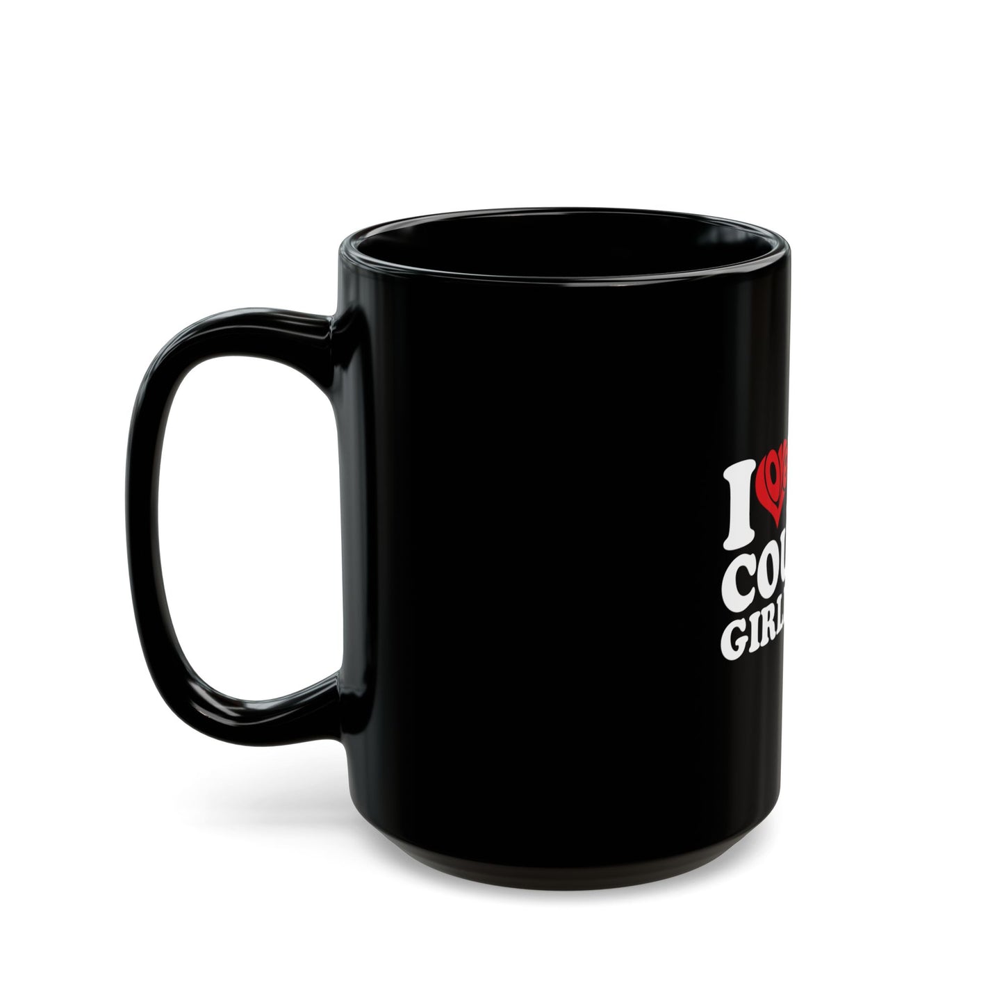 IMY COUGAR GIRLFRIEND Black Mug (11oz, 15oz)