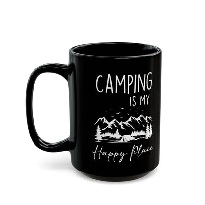 Rustic Camping Adventure Design Ceramic Mug, (11oz, 15oz)