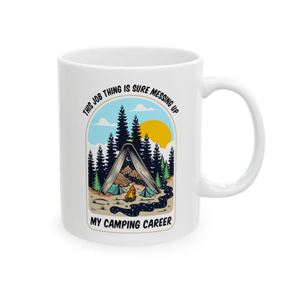 Adventure Awaits Ceramic Mug, (11oz, 15oz)