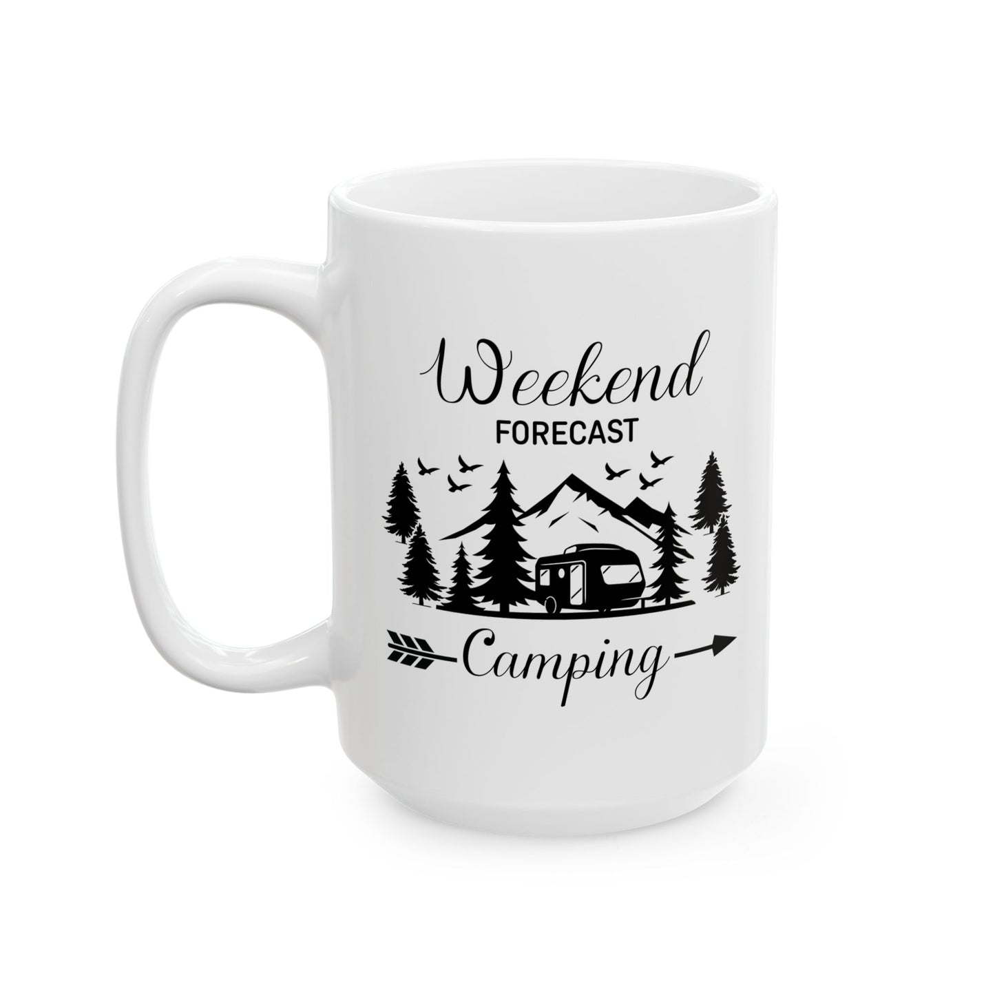 Funny Camper Mug for Outdoor Lovers Ceramic Mug, (11oz, 15oz)