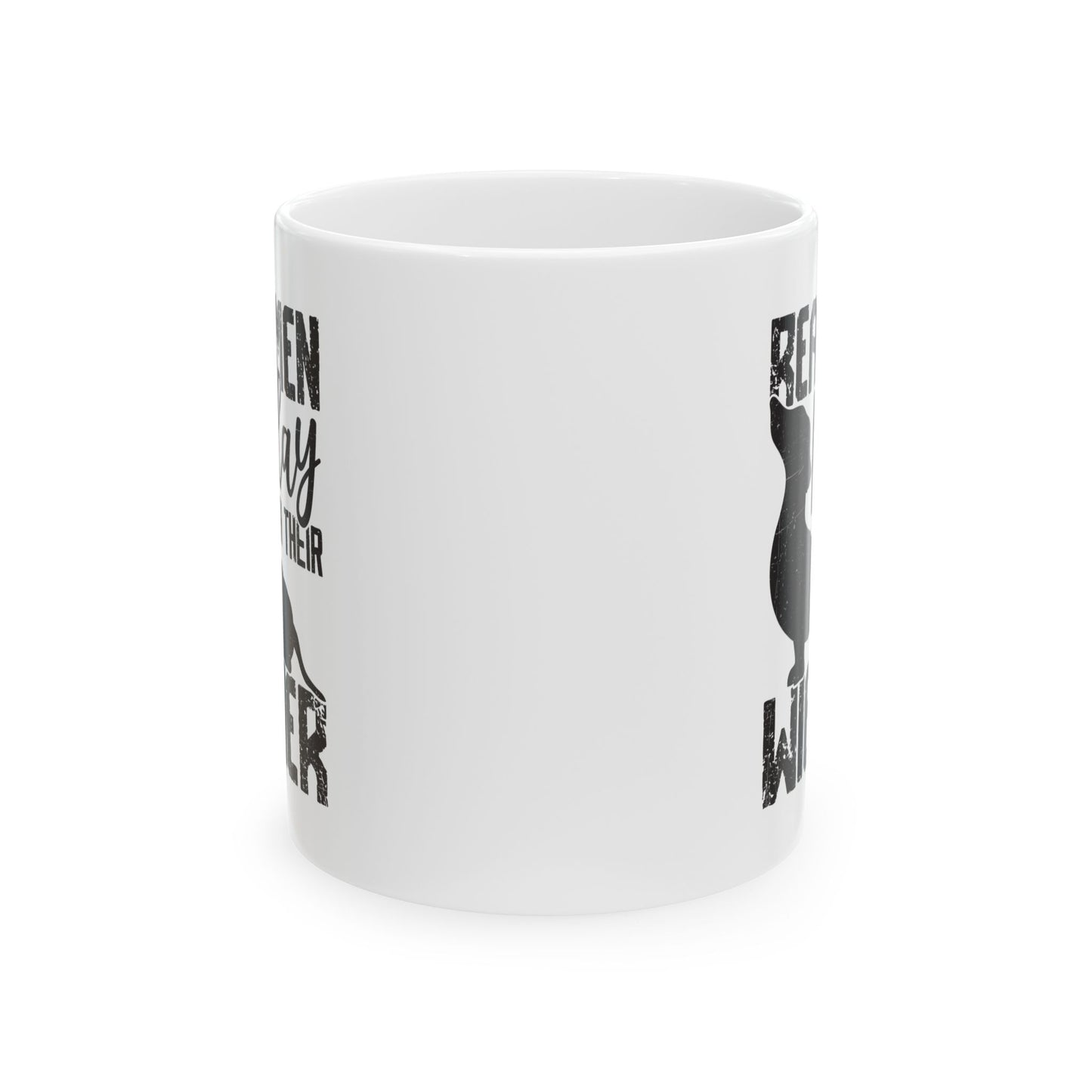 Real Men Play with their Wiener White Mug, (11oz, 15oz)