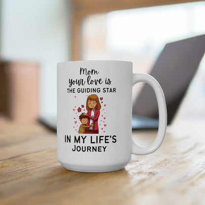 Guiding Star Mom Mug – Meaningful Gift for Mother’s Love