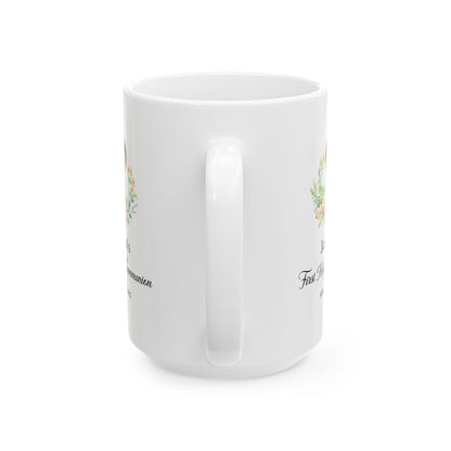 Personalized First Communion Mug for Boy – Custom Name Gift