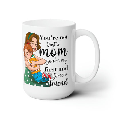 Mother and Daughter Hug Mug – Best Mom Gift for Love & Friendship