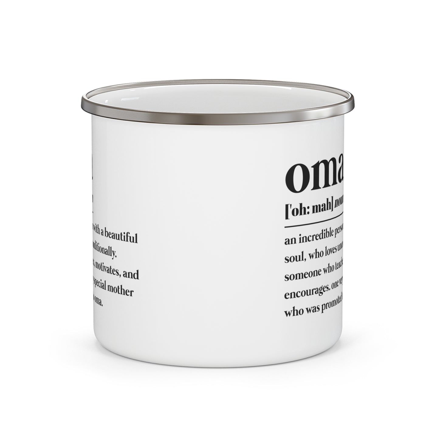 Best OMA   Enamel Camping Mug