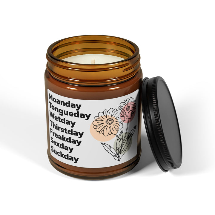 Sexy Days of the Week Candle – Funny Romantic Gift, Naughty Couples Present, Bedroom Decor for Lovers
