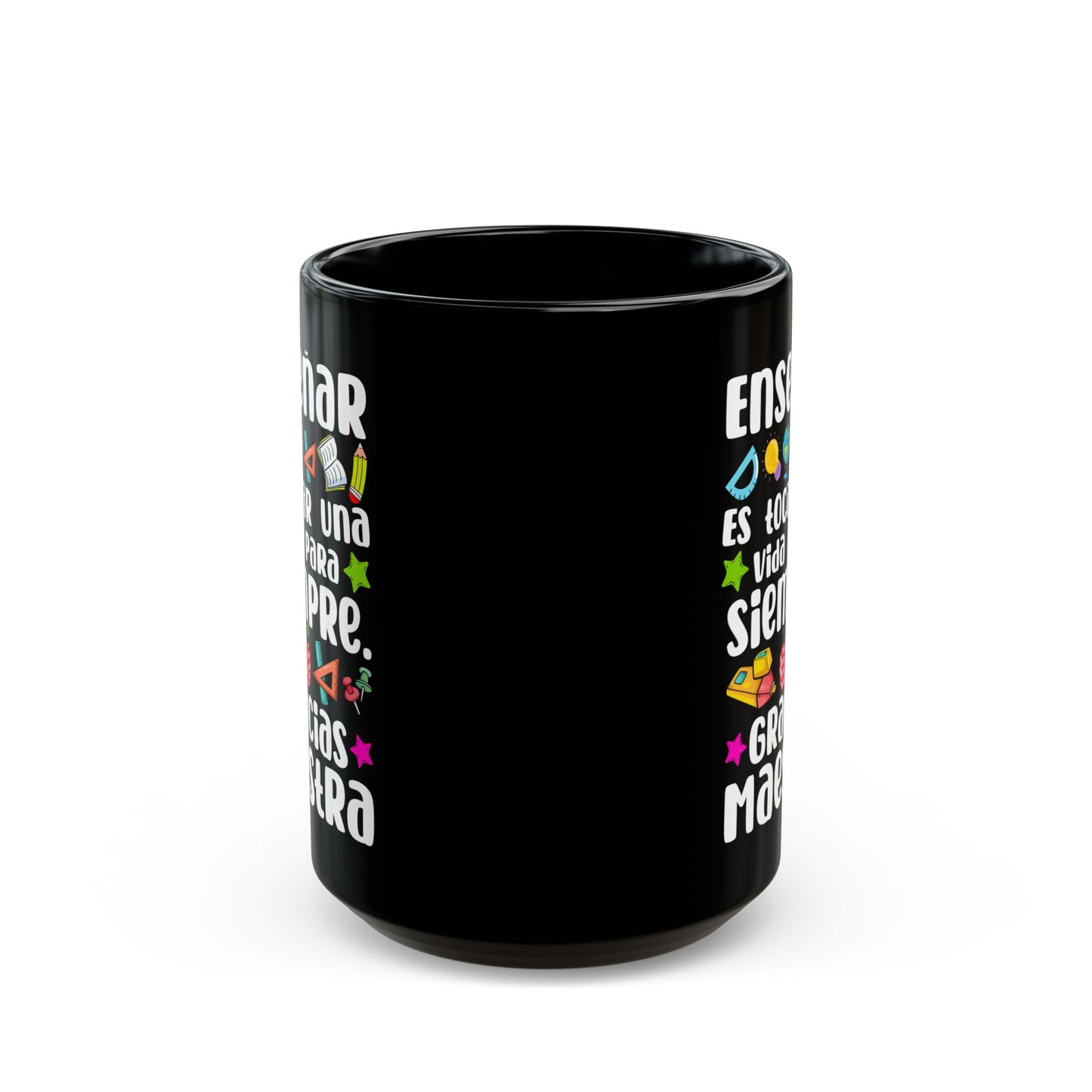 Enseñar Black Mug (11oz, 15oz)