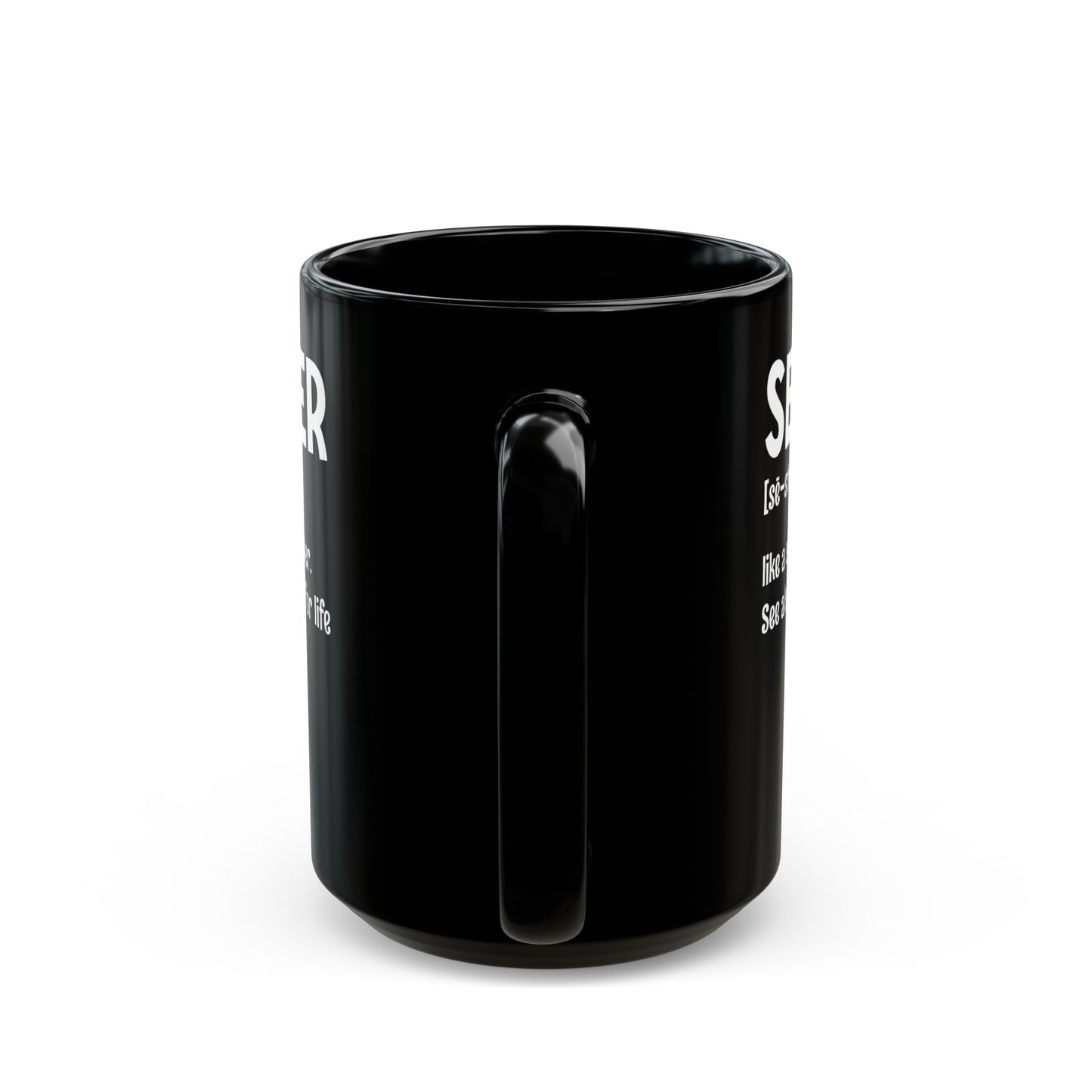 Seester Black Mug (11oz, 15oz)