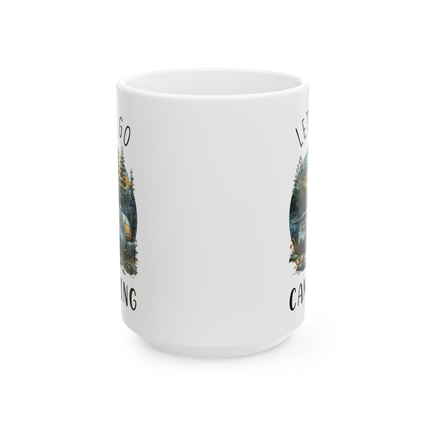 Vintage Camper Adventure Shirt Ceramic Mug, (11oz, 15oz)