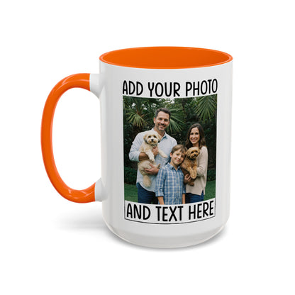 Life Is Better With Dogs & Kids – Funny Pet Parent  Accent Coffee Mug (11, 15oz)
