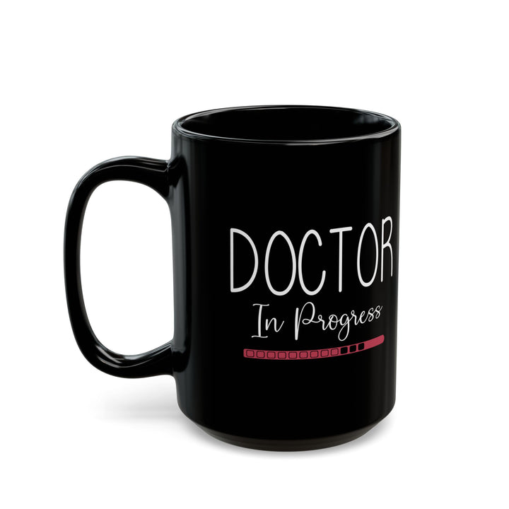 Black Ceramic Mug for Future Doctors, Nurses, or PAs – Med School Gift Idea