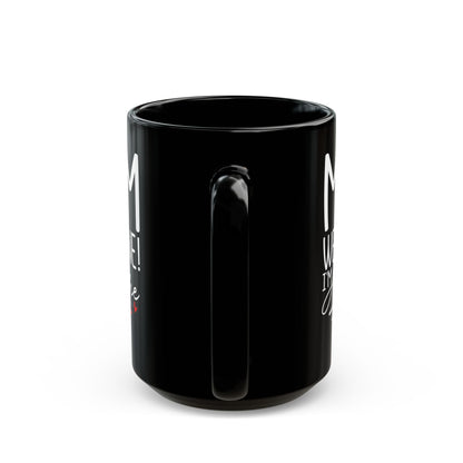Mum Well Done I_m Awesome Black Mug (11oz, 15oz)