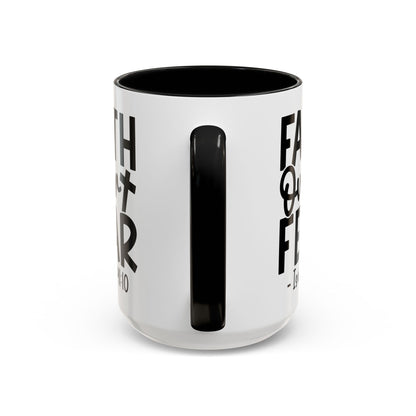 Faith Over Fear Isaiah Coffee Mug (11, 15oz)