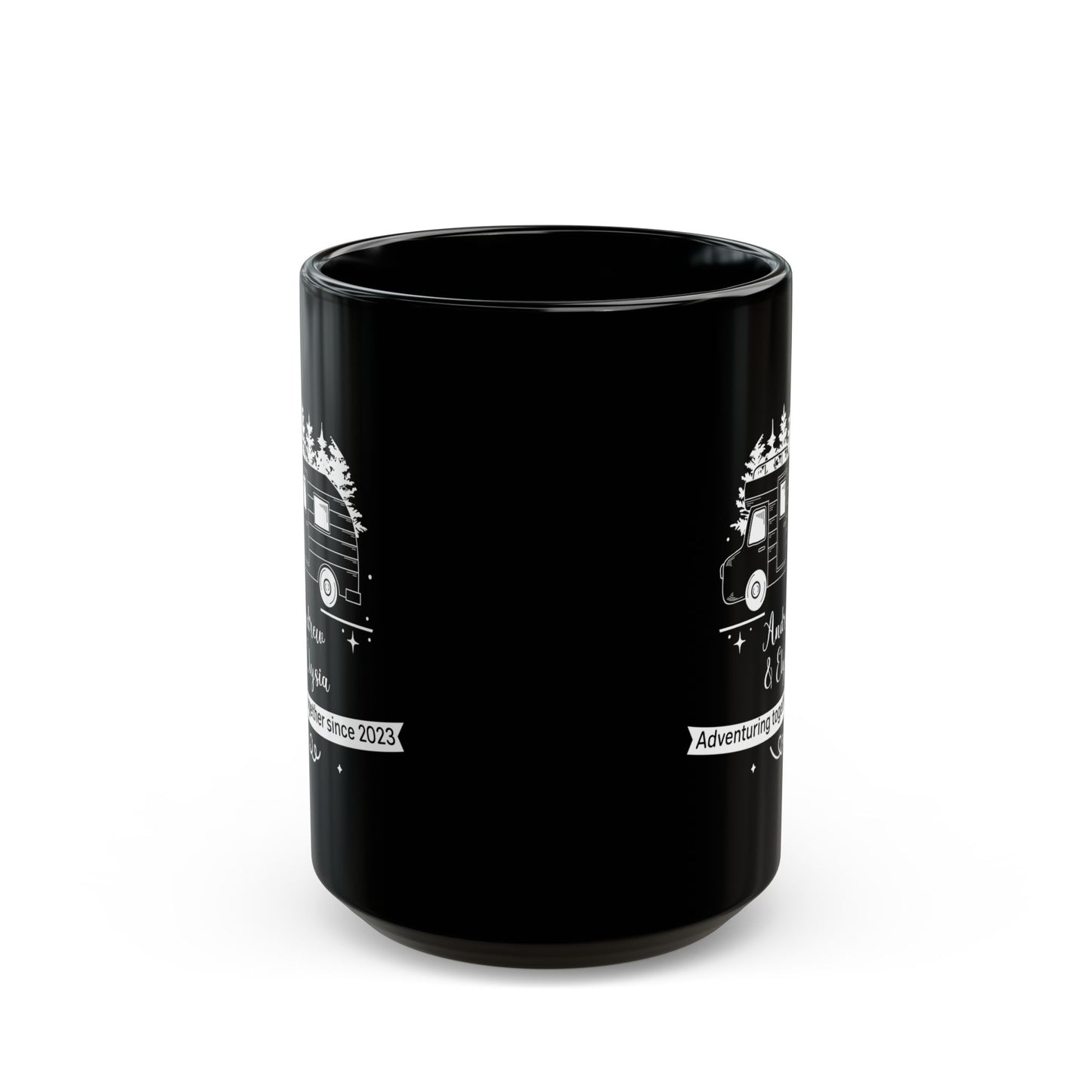 Adventuring Together Since 2023 Ceramic Mug, (11oz, 15oz)