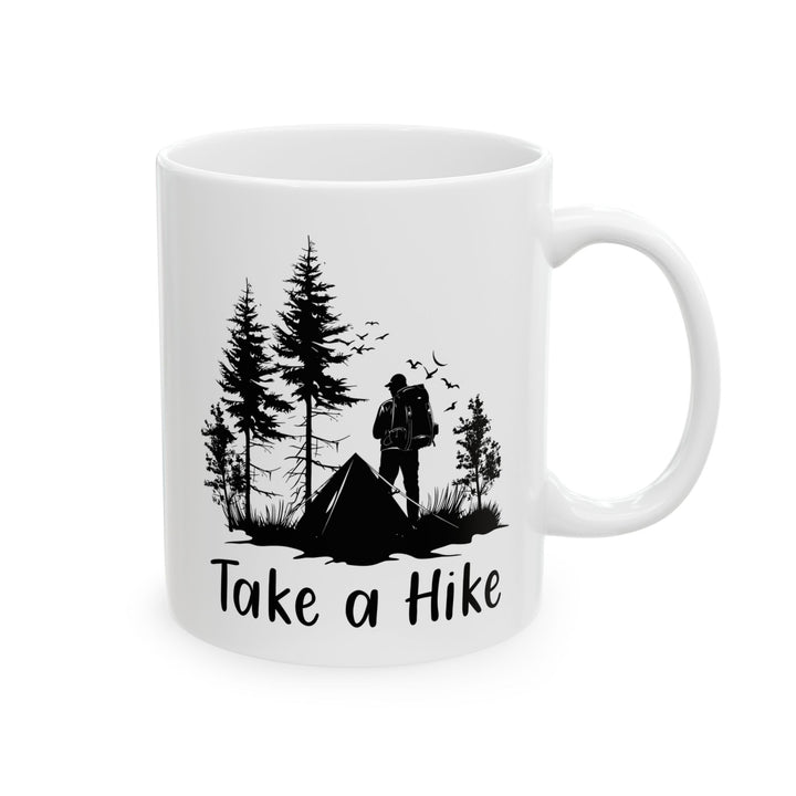 Take a Hike Shirt Ceramic Mug, (11oz, 15oz)