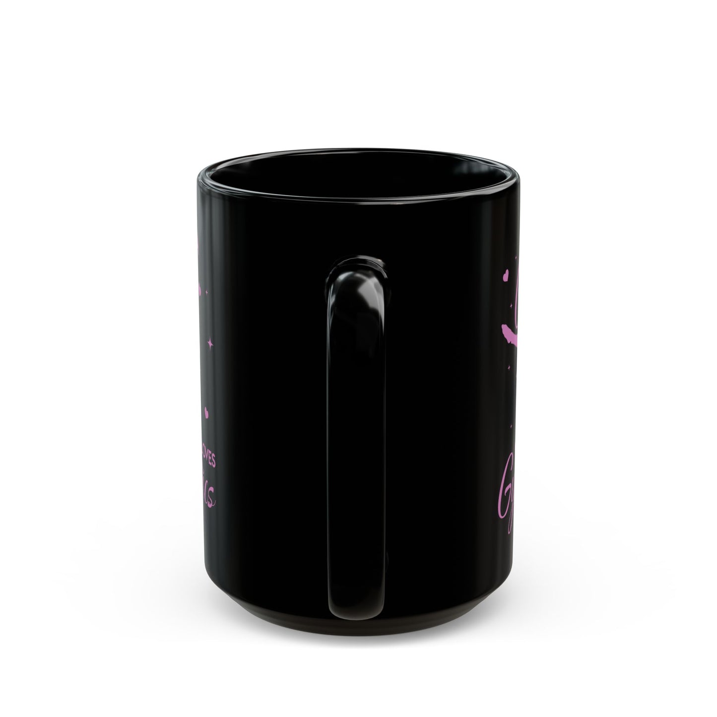 Just A Girl Who Loves Gymnastics Black Mug (11oz, 15oz)