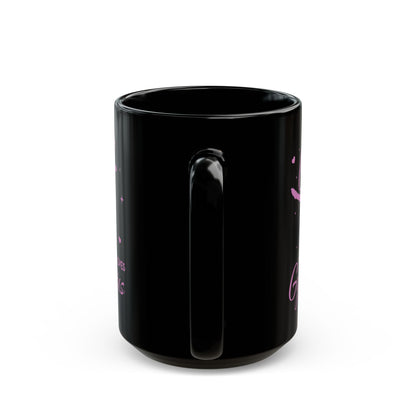 Just A Girl Who Loves Gymnastics Black Mug (11oz, 15oz)