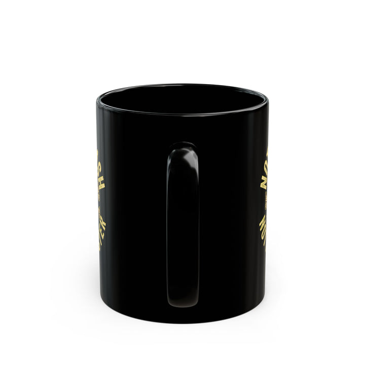 Not-My-Trash-Not-My-Dumpster Black Mug (11oz, 15oz)