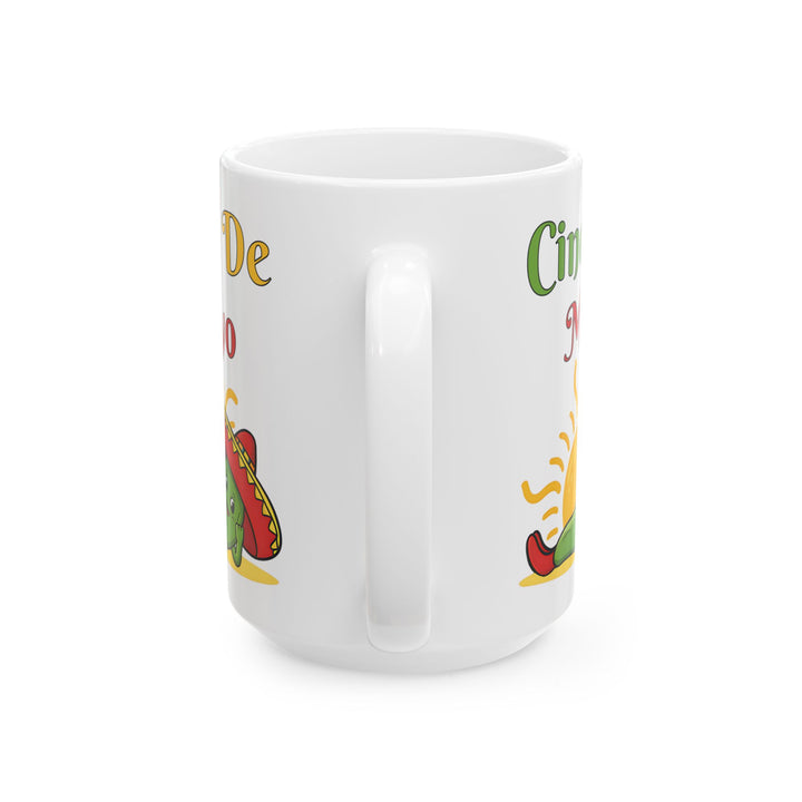 Cinco De Mayo White Mug, (11oz, 15oz)