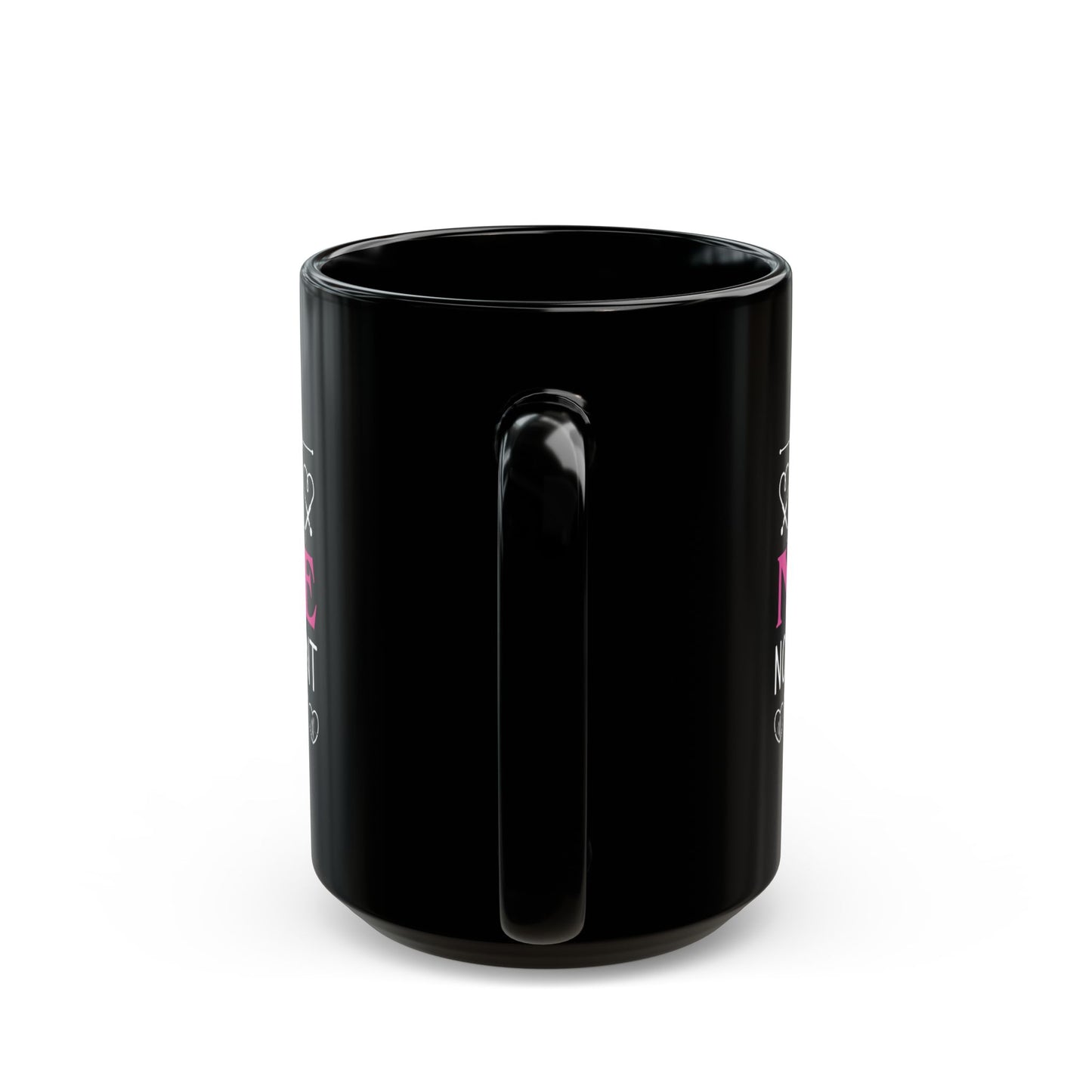 HIAMAH  ANURSE 11oz & 15oz  Black mug