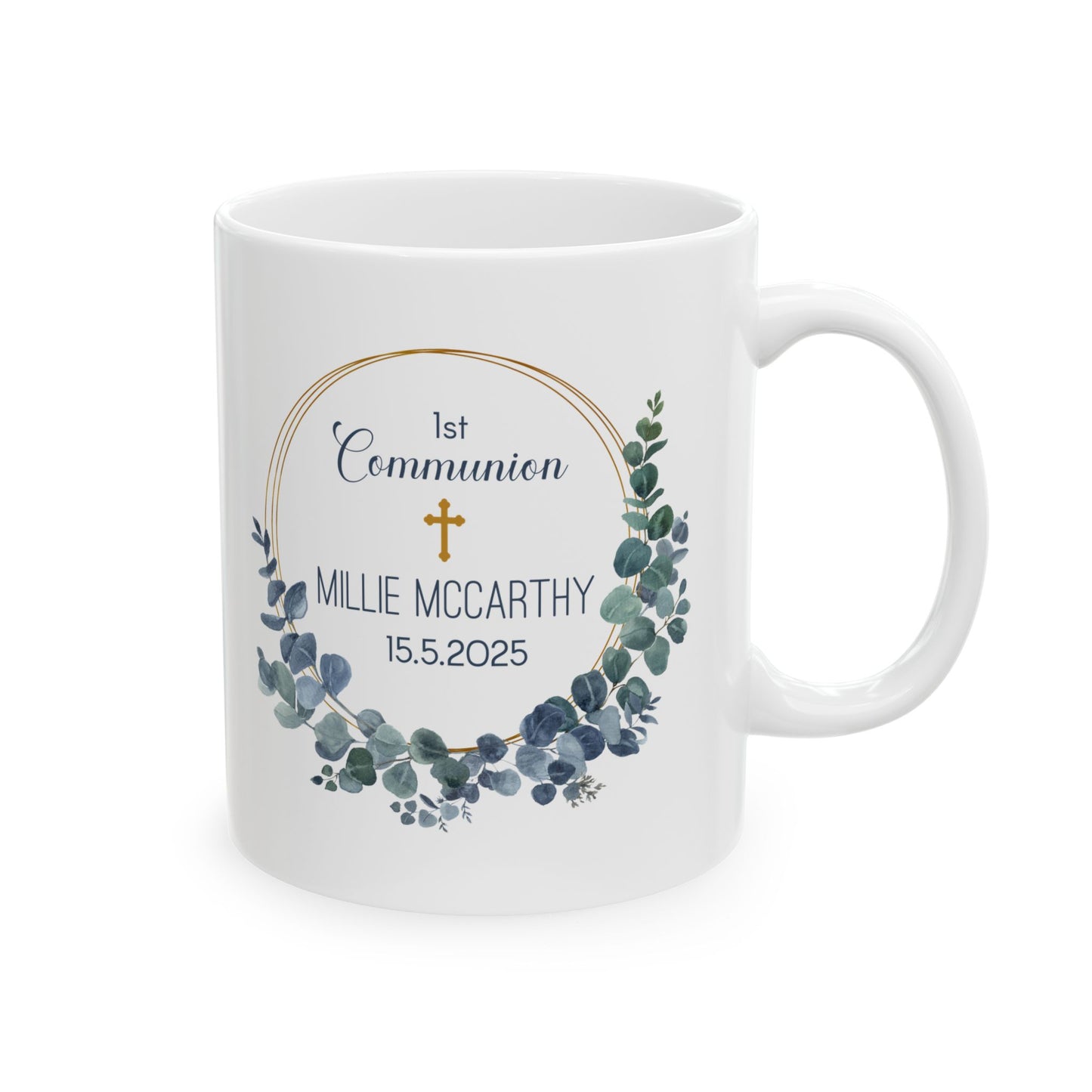 Millie's First Communion Mug – Personalized Gift for Girls 2025