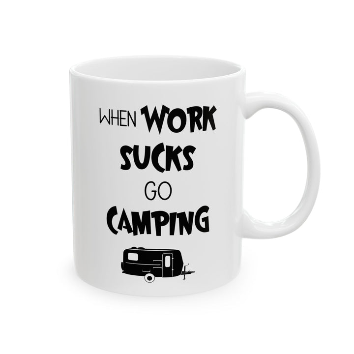 Camping Adventures Ceramic Mug, (11oz, 15oz)
