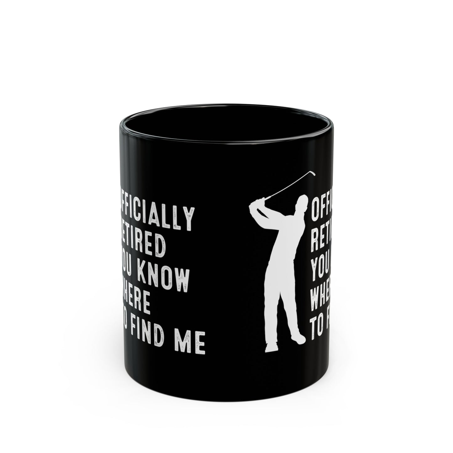 Officially Retired Golf Mug – Perfect Gift for Retirees