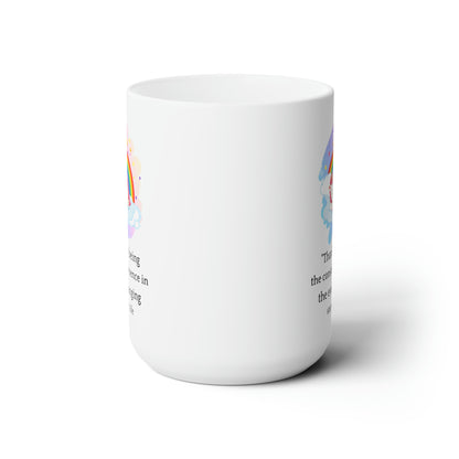 Unicorn and Rainbow Mug – Thank You Gift for Mom
