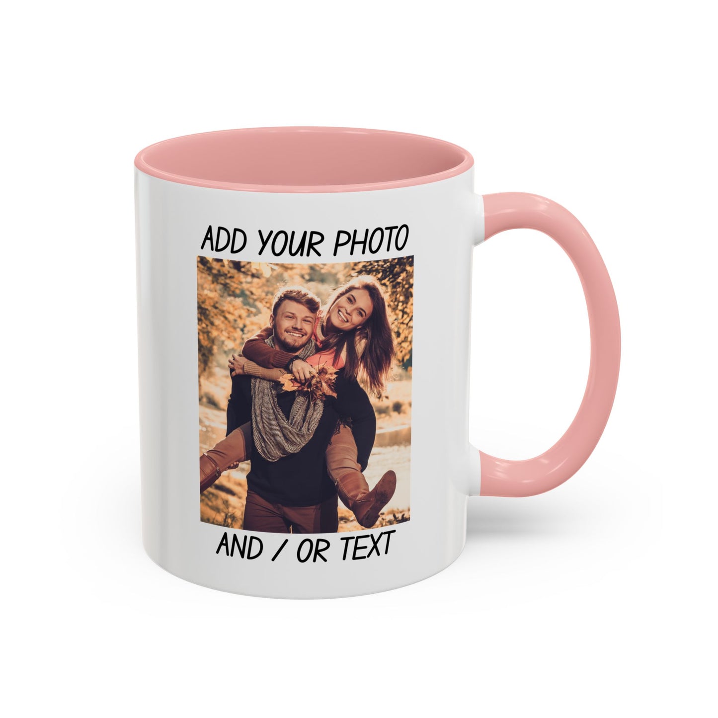 Fall Couple Mug – Cozy Autumn Love Gift for Him or Her Accent Coffee Mug (11, 15oz)