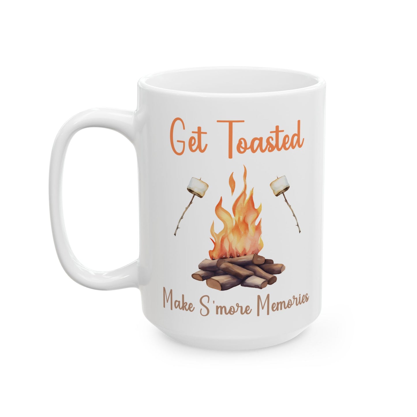 Get Toasted  Ceramic Mug, (11oz, 15oz)