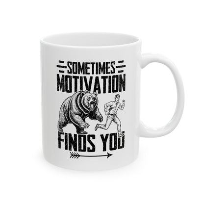 sometimes motivation finds you