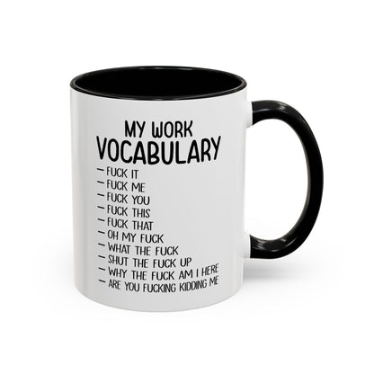 My Work Vocabulary