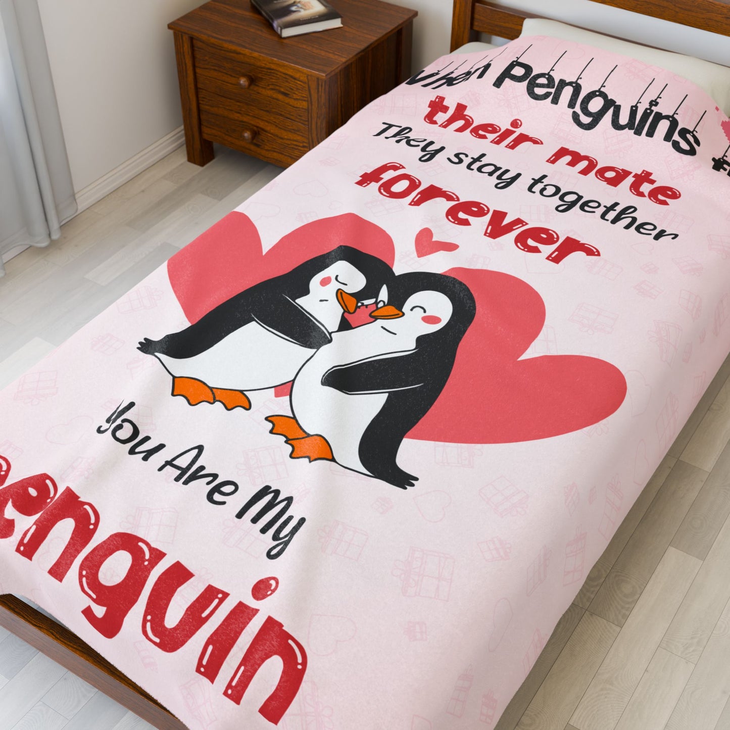 When Penguins Find Their Mate Blanket