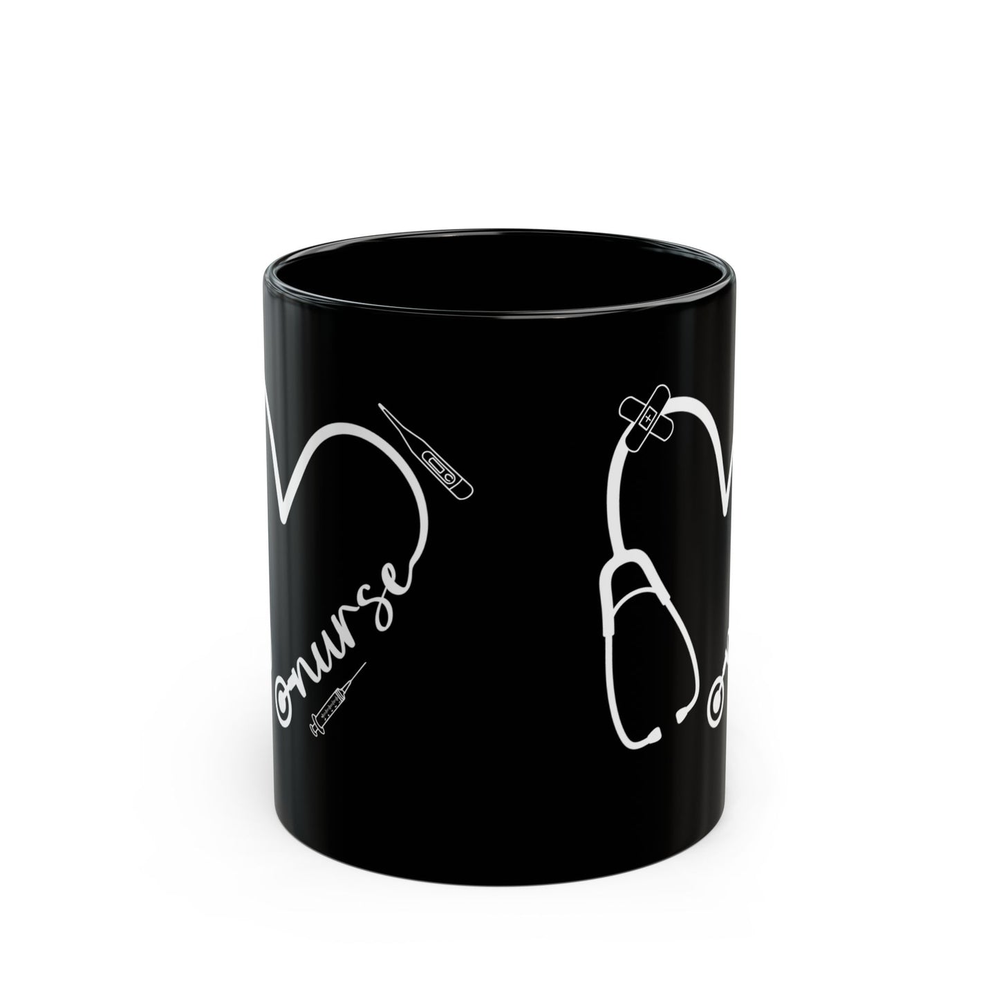 Onurse 11oz & 15oz Black mug