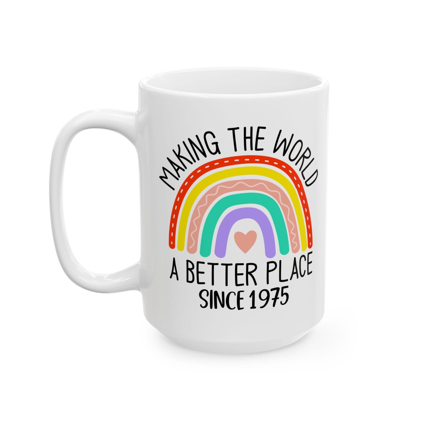 making the world 1975 Ceramic Mug, (11oz, 15oz)