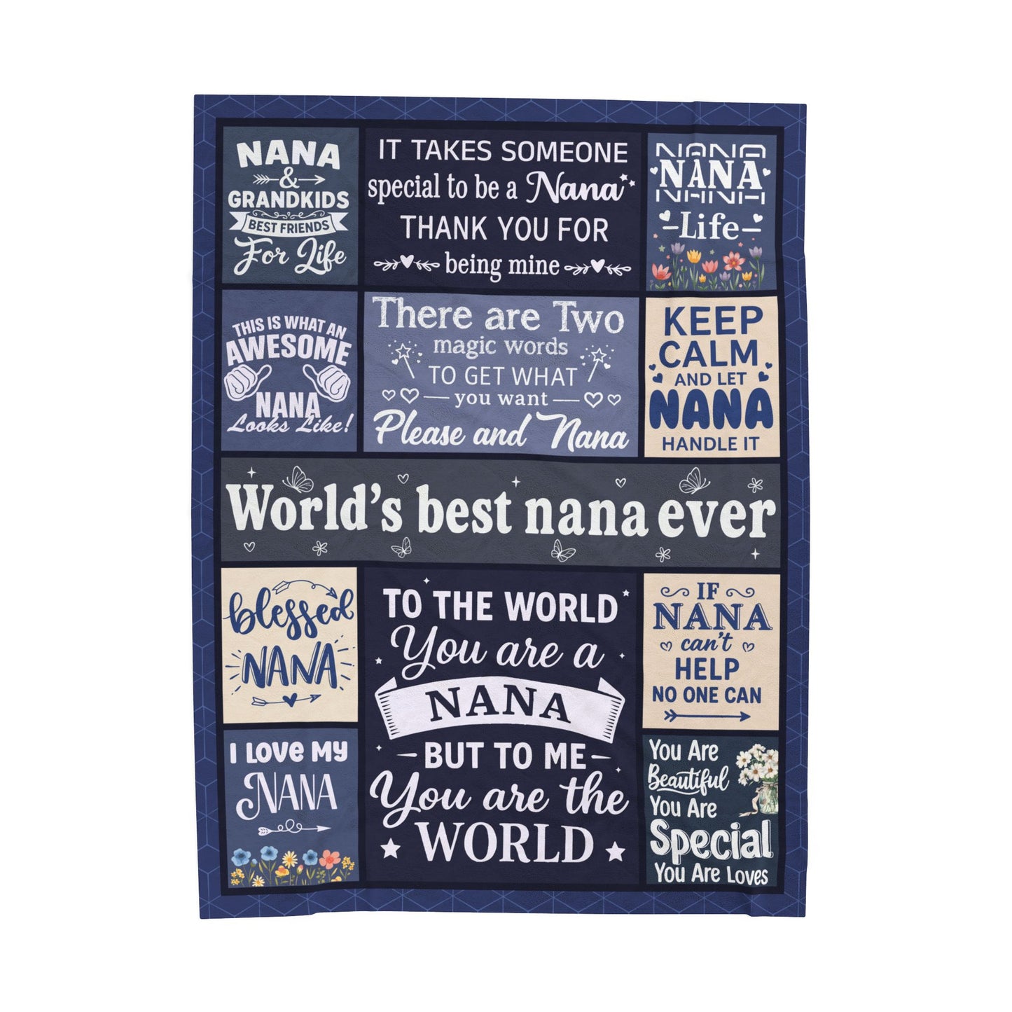 World’s Best Nana Blanket