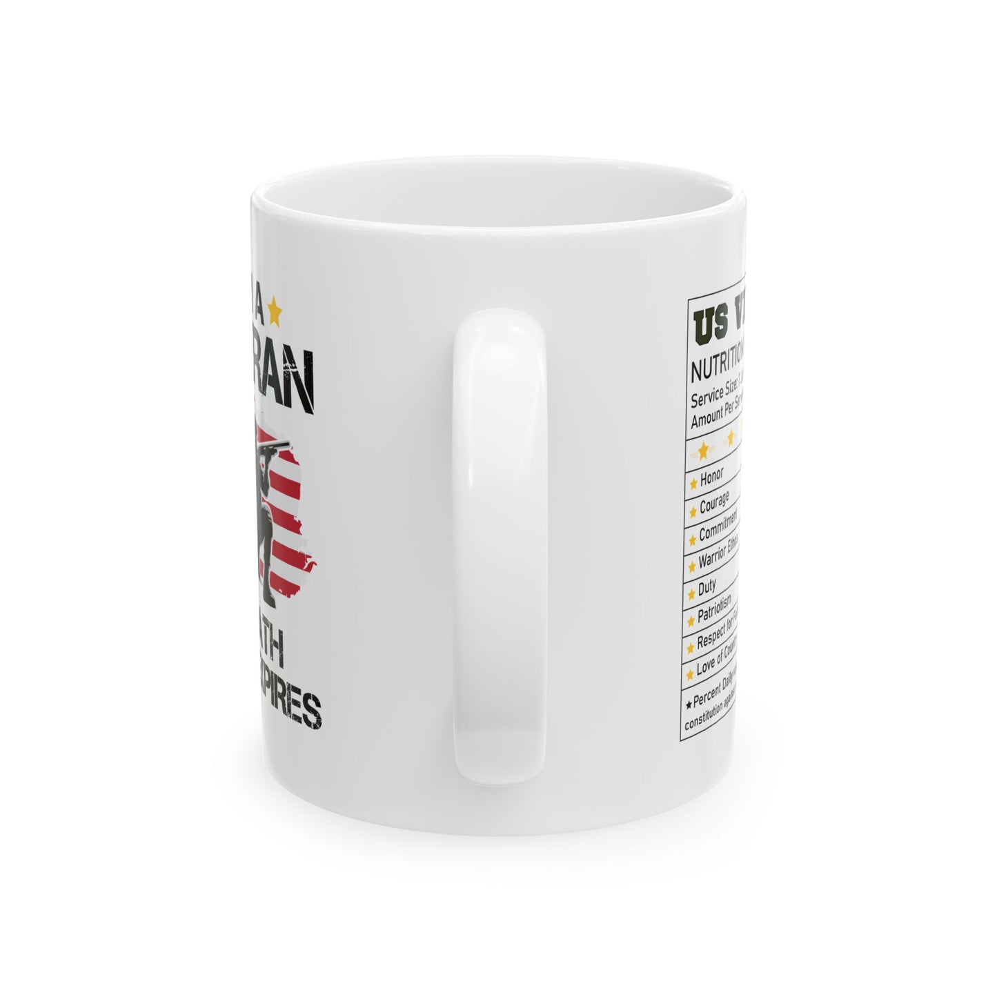 I am Veteran  Mug, (11oz, 15oz)
