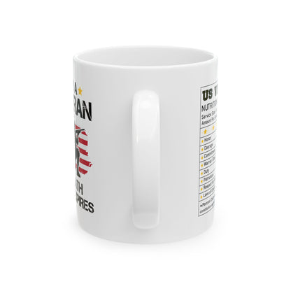 I am Veteran  Mug, (11oz, 15oz)
