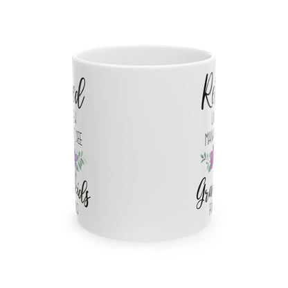 Retired Under New Management Mug – Fun Gift for Grandparents