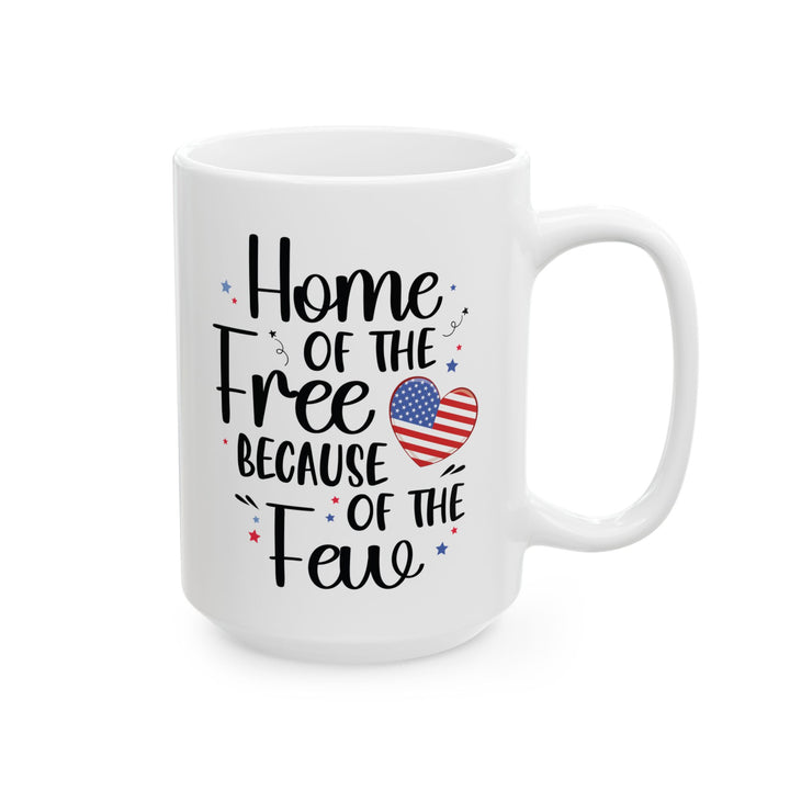 Fourth of July Mug – Support Our Troops American Pride Coffee Mug