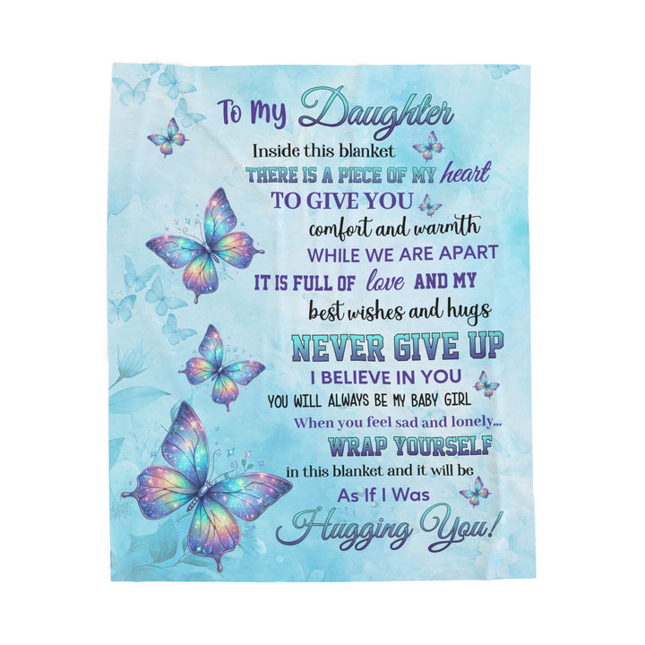 To My Daughter Blanket