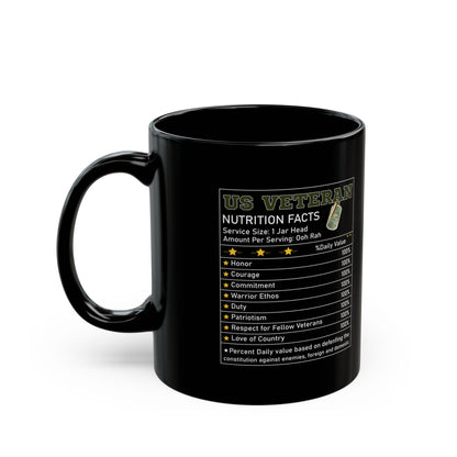 I am Veteran Black Mug (11oz, 15oz)