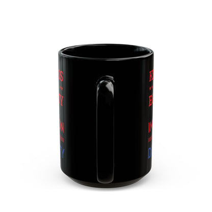 Kindness Peace Equality Love Inclusion Hope Driversity Black Mug (11oz, 15oz)