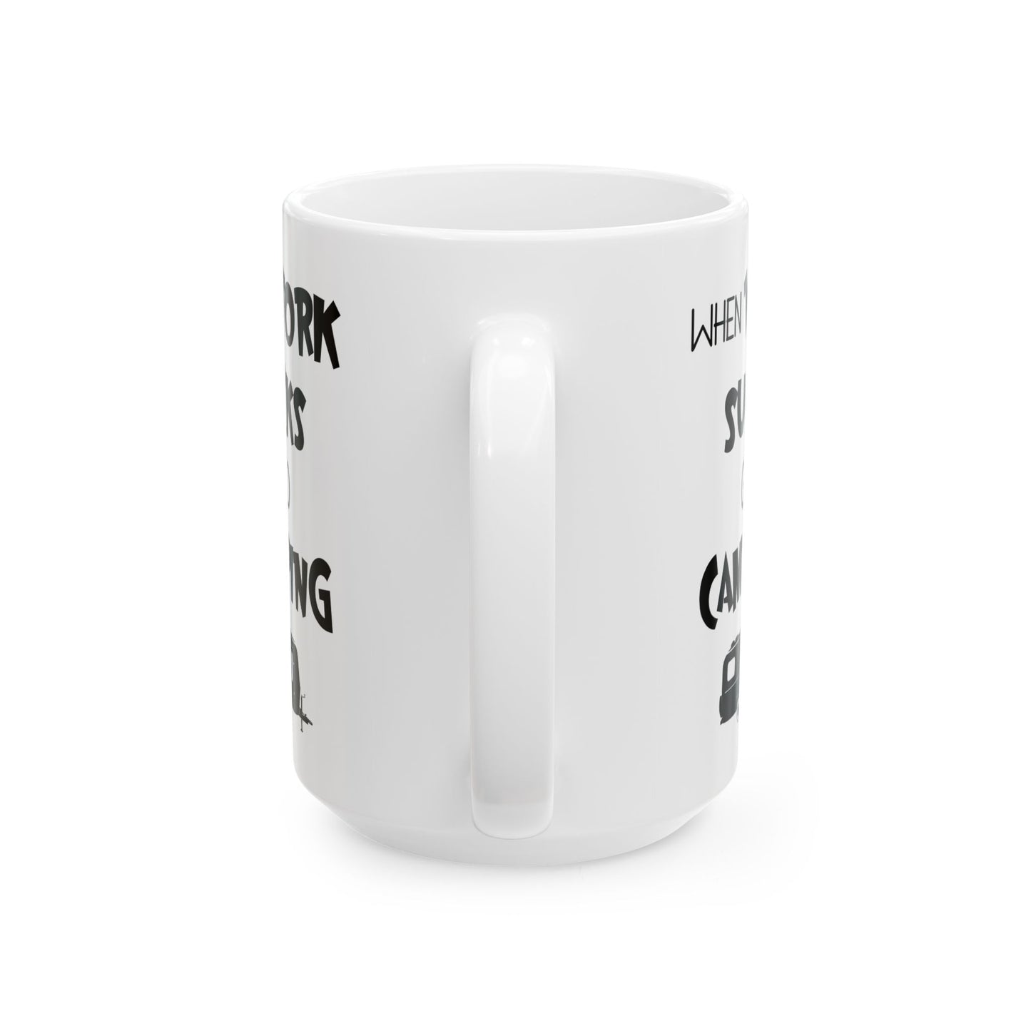 Camping Adventures Ceramic Mug, (11oz, 15oz)