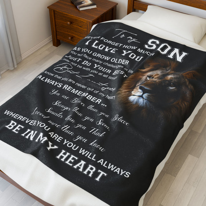 To My Son Blanket